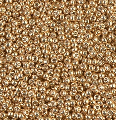 Seed beads 11/0 Gold