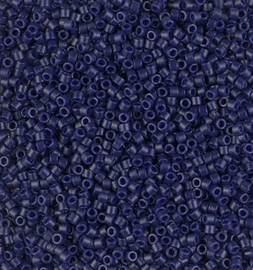 Delica beads 11/0 Matte Cobalt