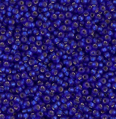 Seed beads 11/0 Cobalt SL