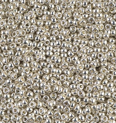 Seed beads 11/0 Silver